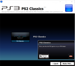 PS3 - PS2 Classics GUI