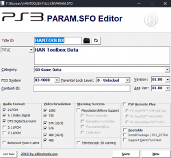 PS3 - HAN Toolbox - HAN Toolbox v0.4 - The Unoffical Xploit Companion