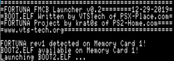 PS2 - FORTUNA Homebrew Launcher by VTSTech (BOOT.ELF replacement), Page 3