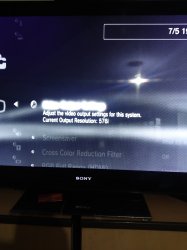 ps3 says no signal on tv