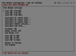 FunTuna - FMCB e Fortuna totalmente funcional no PS2 Slim! Pacote completo  com OPL, SMS uLaunchelf! 