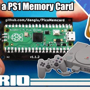 Turning a Raspberry Pi Pico into a PS1 Memory Card with PicoMemcard - Overview & Install!