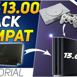 Run PS2, PS1 & PSP Games on a 13.00 PS4.
